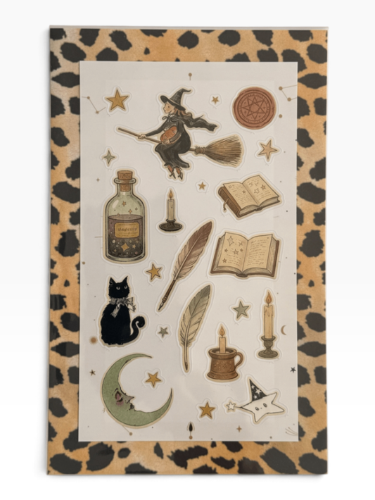 060 - Vintage Witchy Sticker Sheet