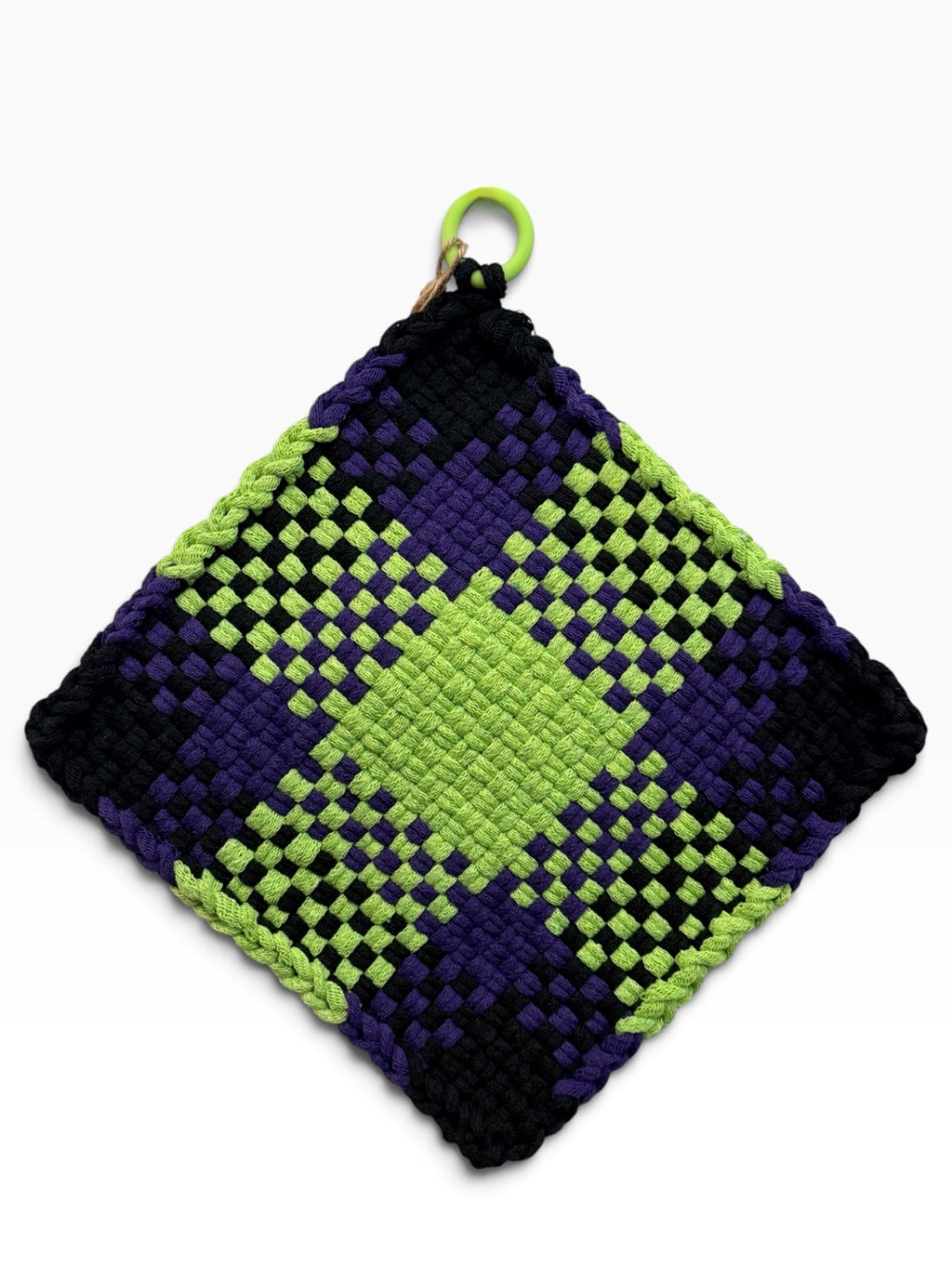 051 - Witches Brew Loom Woven Potholder