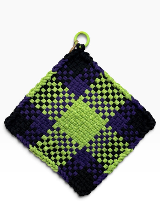051 - Witches Brew Loom Woven Potholder