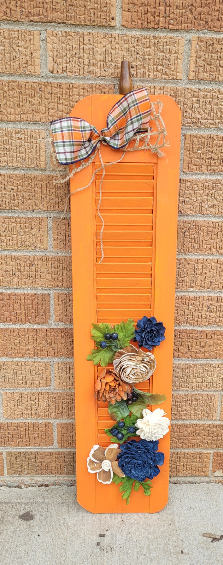 047 - Pumpkin Shutter Fall Decor