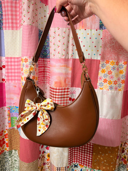 063 - Mushroom Bow Keychain