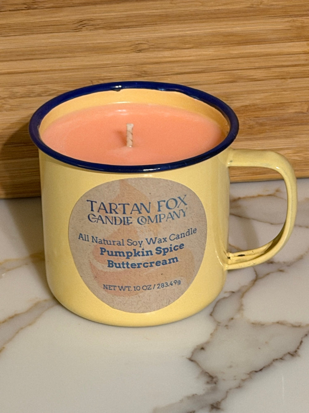 050 - Pumpkin Spice Buttercream Camp Cup Soy Candle