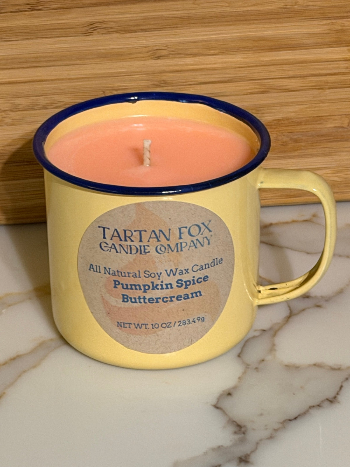 050 - Pumpkin Spice Buttercream Camp Cup Soy Candle