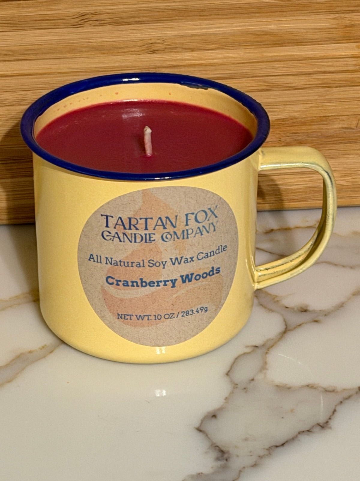 050 - Cranberry Woods Camp Cup Soy Candle