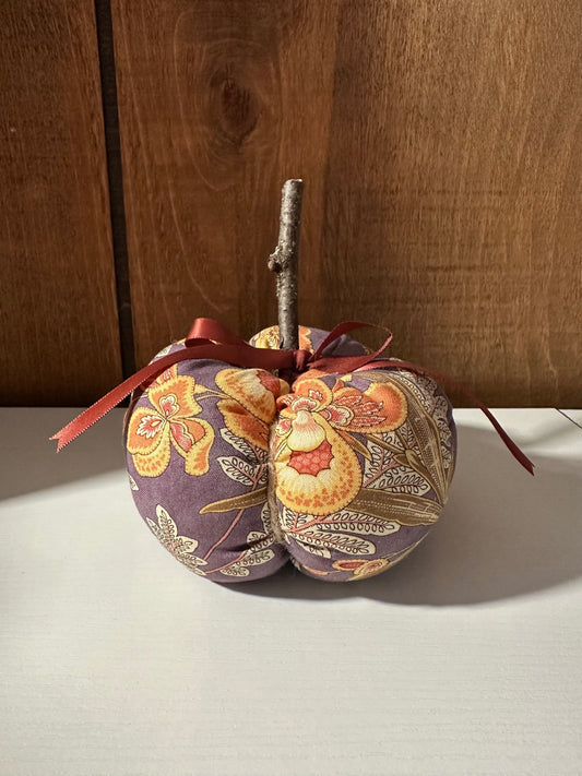 08 - Paisley Purple Pumpkin | Checkered Ribbon