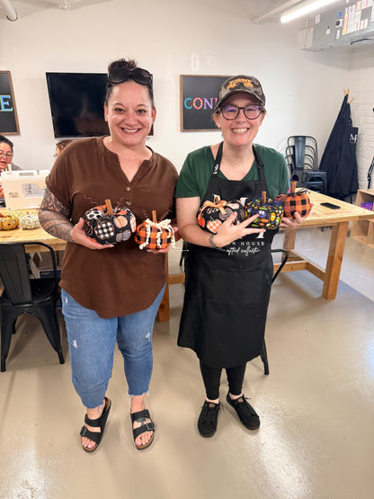 Halloween Pumpkin Sewing Workshop: October 11th