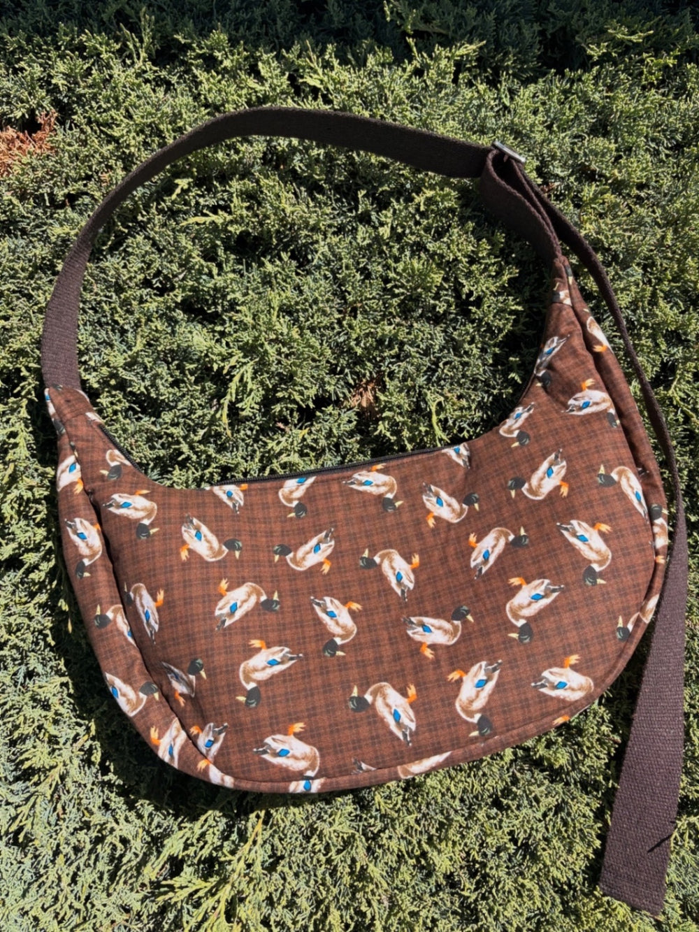 063 - Duck Print Crossbody Purse