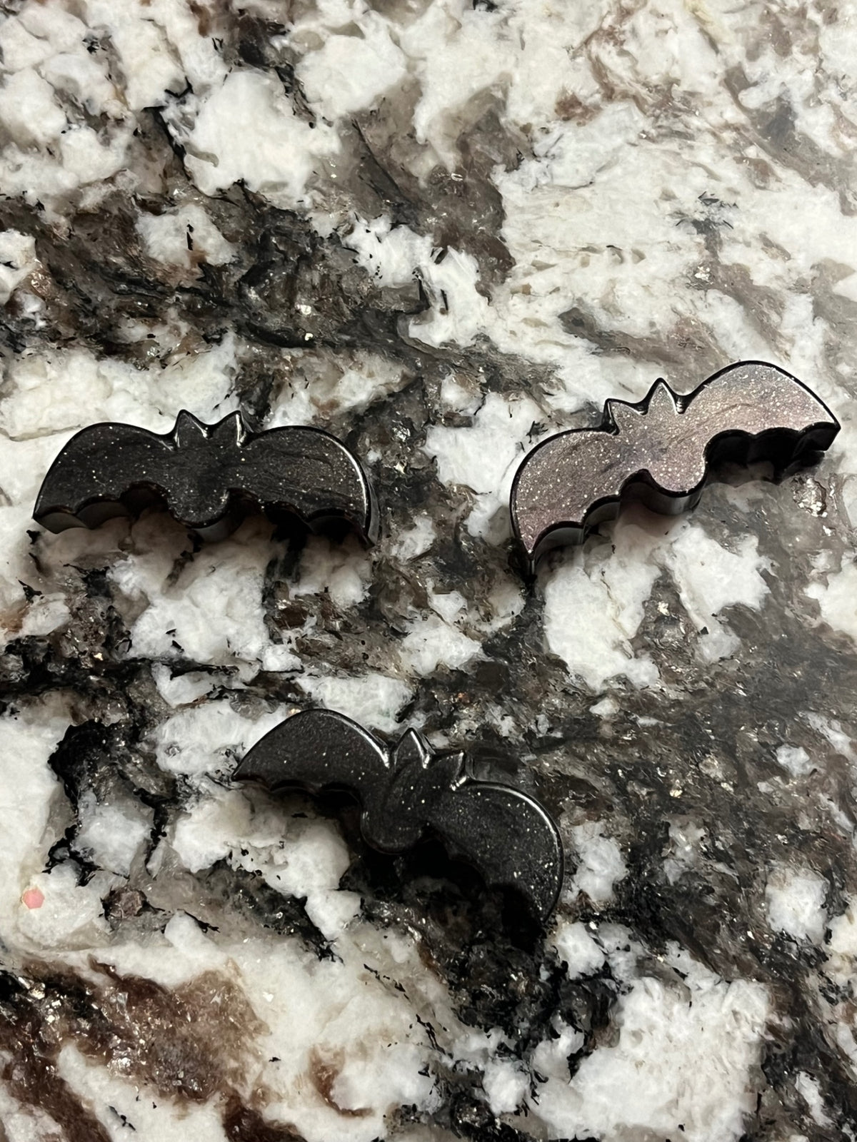 Spooky Little Bat Resin Magnets
