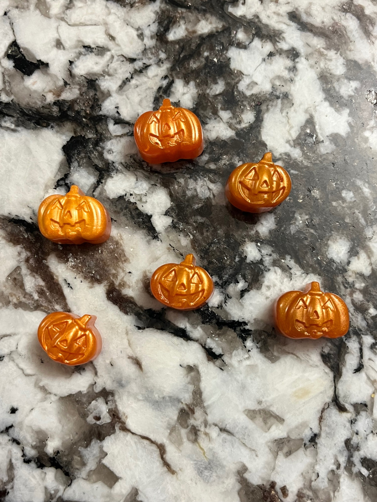 Little Pumpkin Halloween Resin Magnets