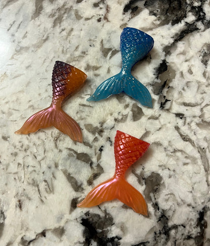     Mermaid Tail Magic Resin Magnets