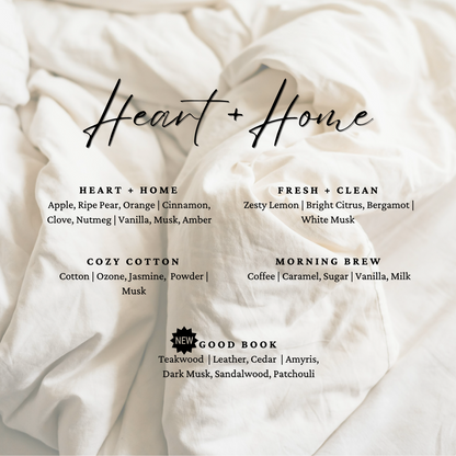 Heart + Home Collection | Soy Wax Melts  | Snap Bars | Cozy Home Fragrances | Maxilyn House