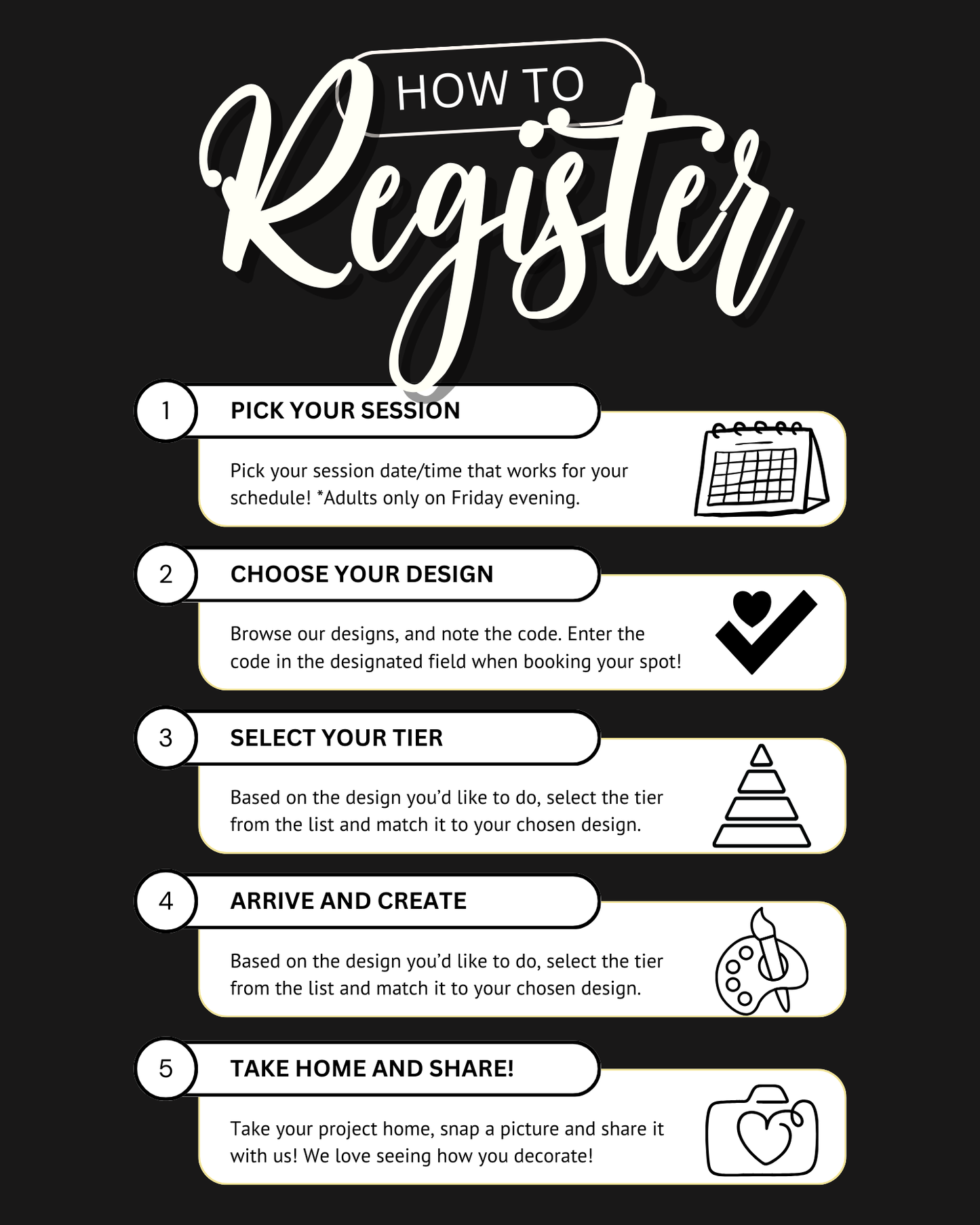 Creative Table: Painting Sessions