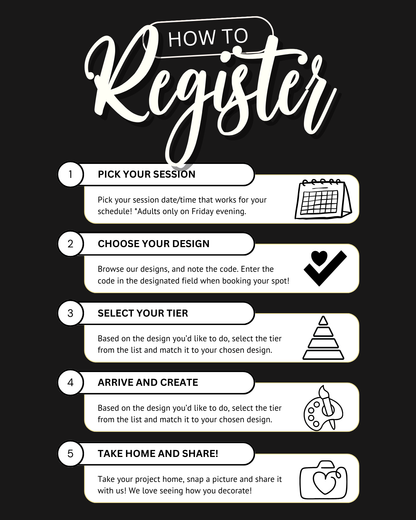 Creative Table: Painting Sessions