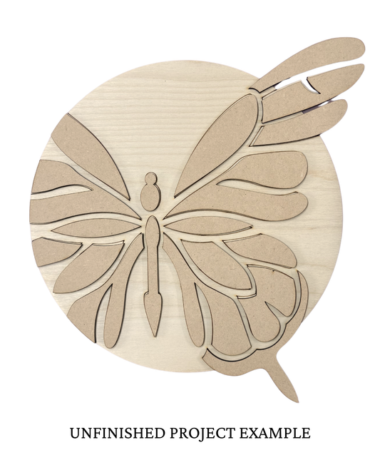 Butterfly Mosaic Sign | Creative Table Project