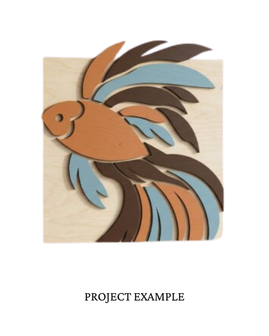 Fish Mosaic Sign | Creative Table Project