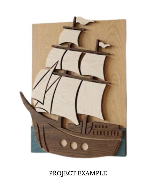 Ship Mosaic Sign | Creative Table Project