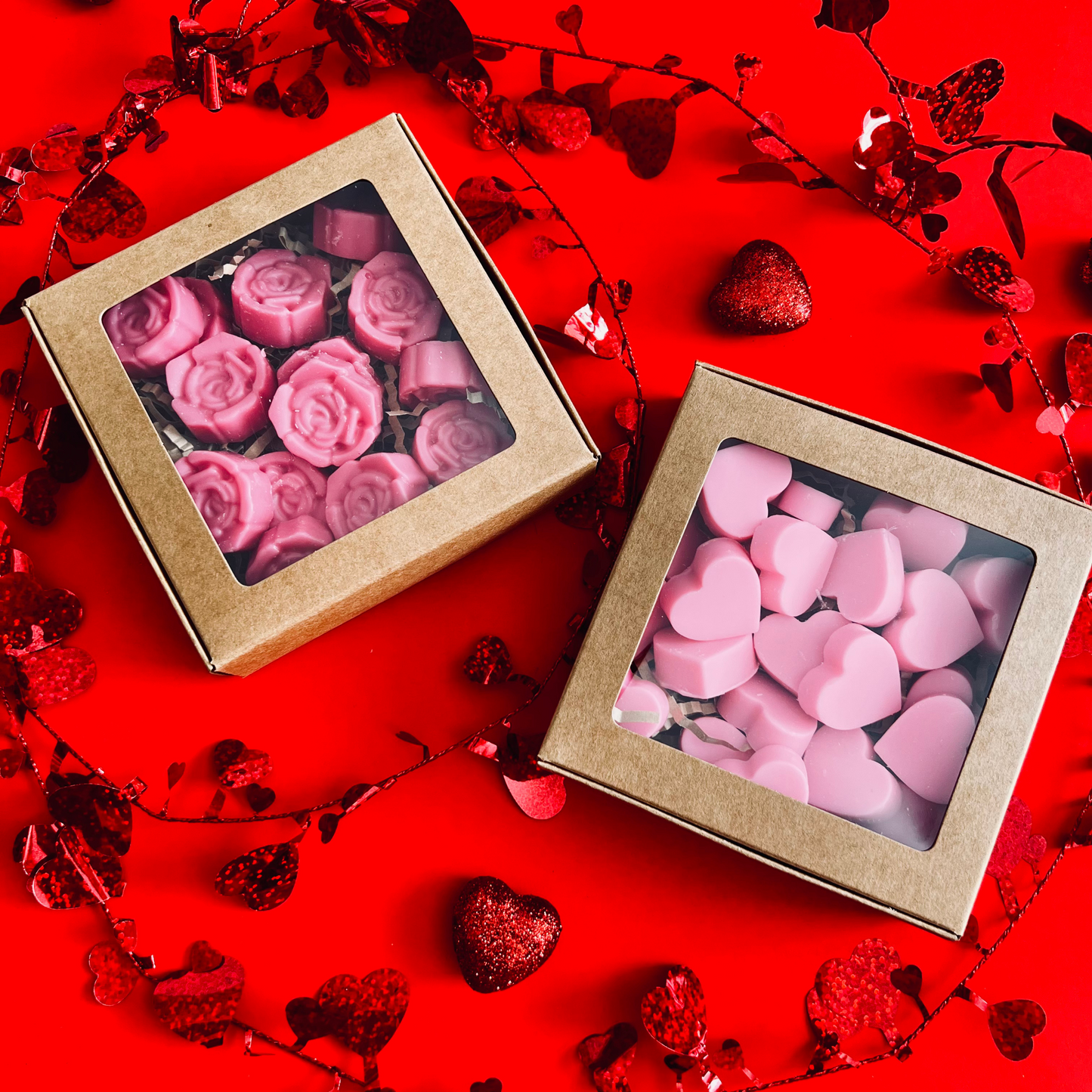 Hugs and Kisses | Romantic Reverie Collection | Soy Wax Melts | Seductive Valentines' Day Home Fragrances | Maxilyn House