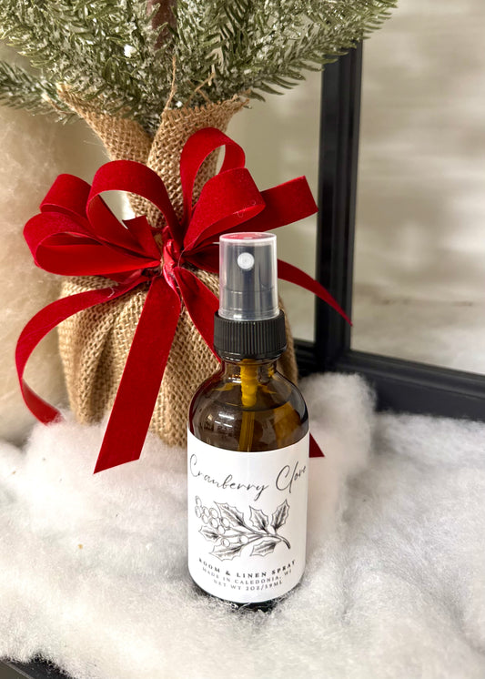 Cranberry Clove Holiday Room Spray