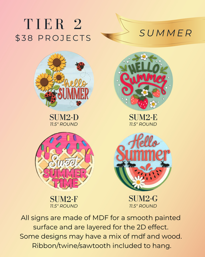 Creative Table: Painting Sessions