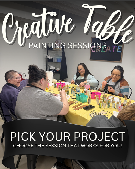 Creative Table: Painting Sessions
