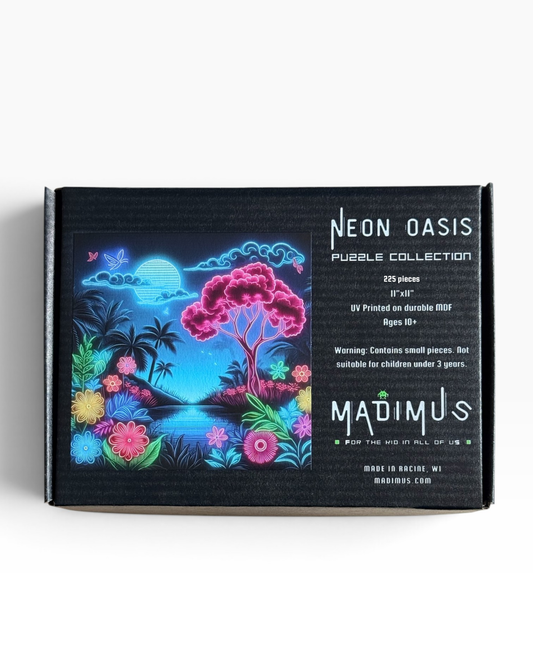 Neon Oasis – 225 Piece Puzzle