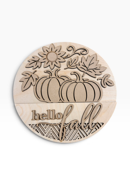 Hello Fall Sunflowers | Creative Table Project