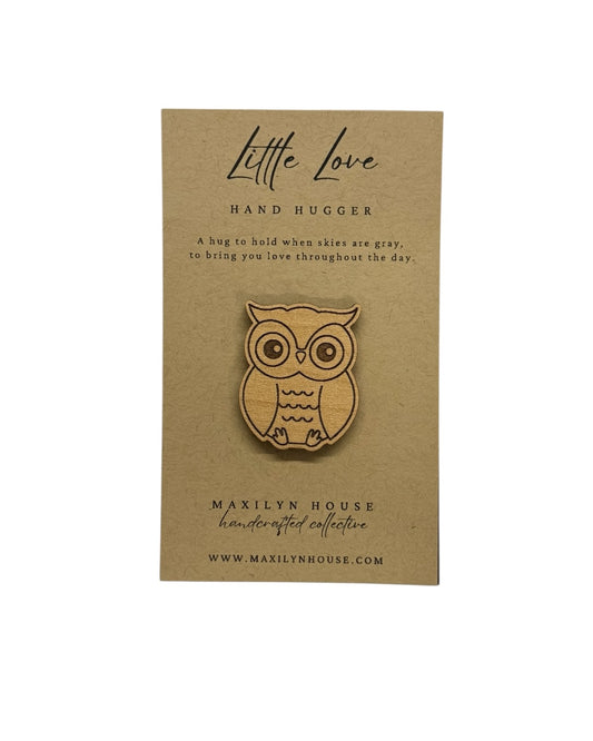 Owl Pocket Hug – Small Comfort Gift & Pocket Token