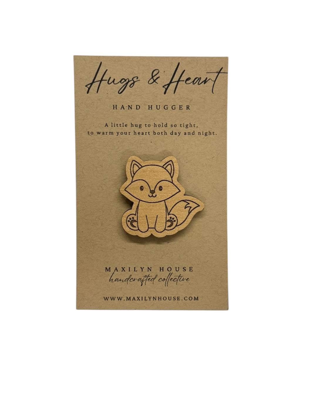 Fox Pocket Hug – Small Comfort Gift & Pocket Token