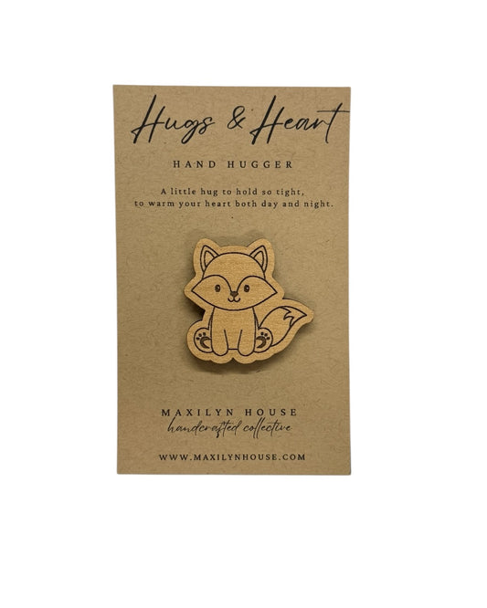 Fox Pocket Hug – Small Comfort Gift & Pocket Token