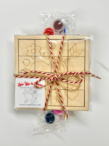 Paint-Your-Own Valentine Puzzle Kit