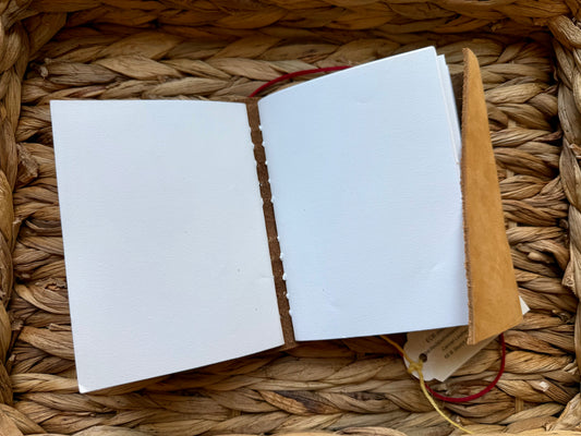 Brown Suede Leather Journal