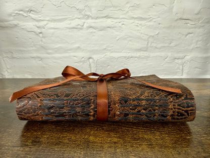 Embossed Cowhide Leather Journal