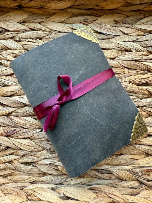 Brown Cowhide Leather Journal