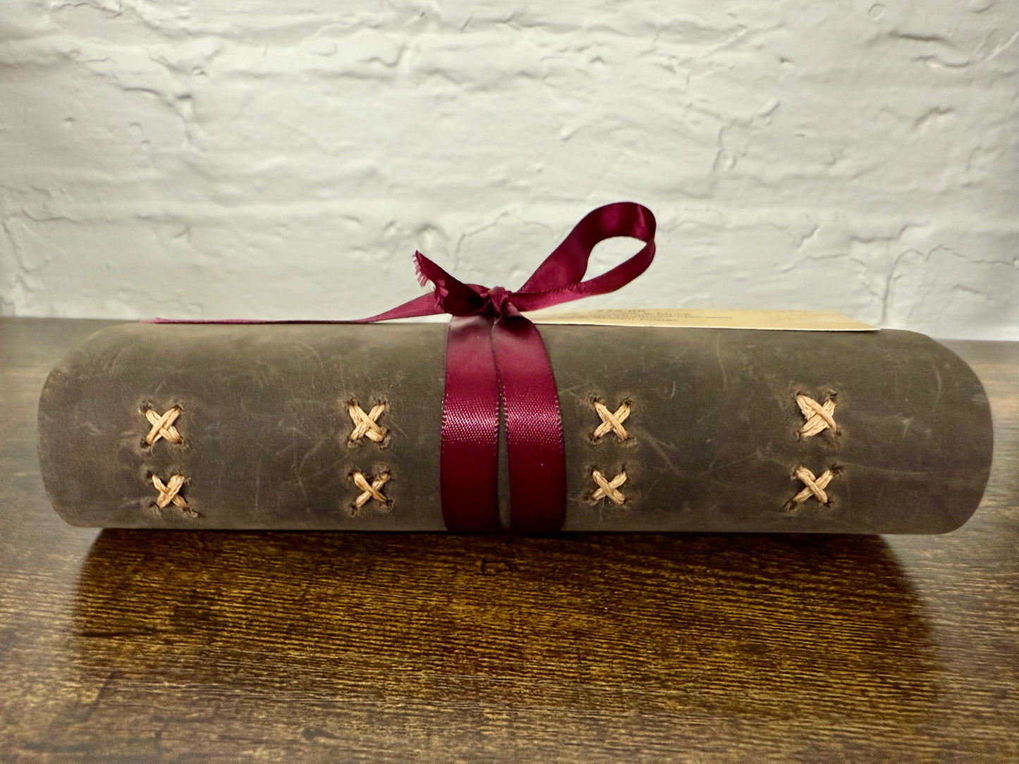 Brown Cowhide Leather Journal