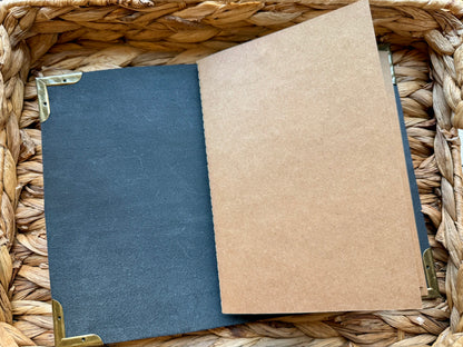 Black Leather Traveler’s Journal