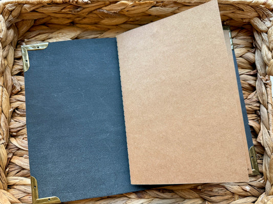 Black Leather Traveler’s Journal