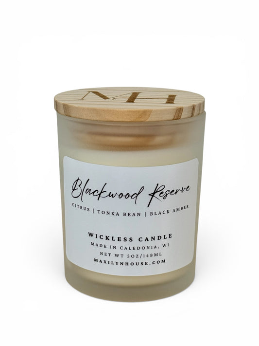Blackwood Reserve 5oz Wickless Soy Candle