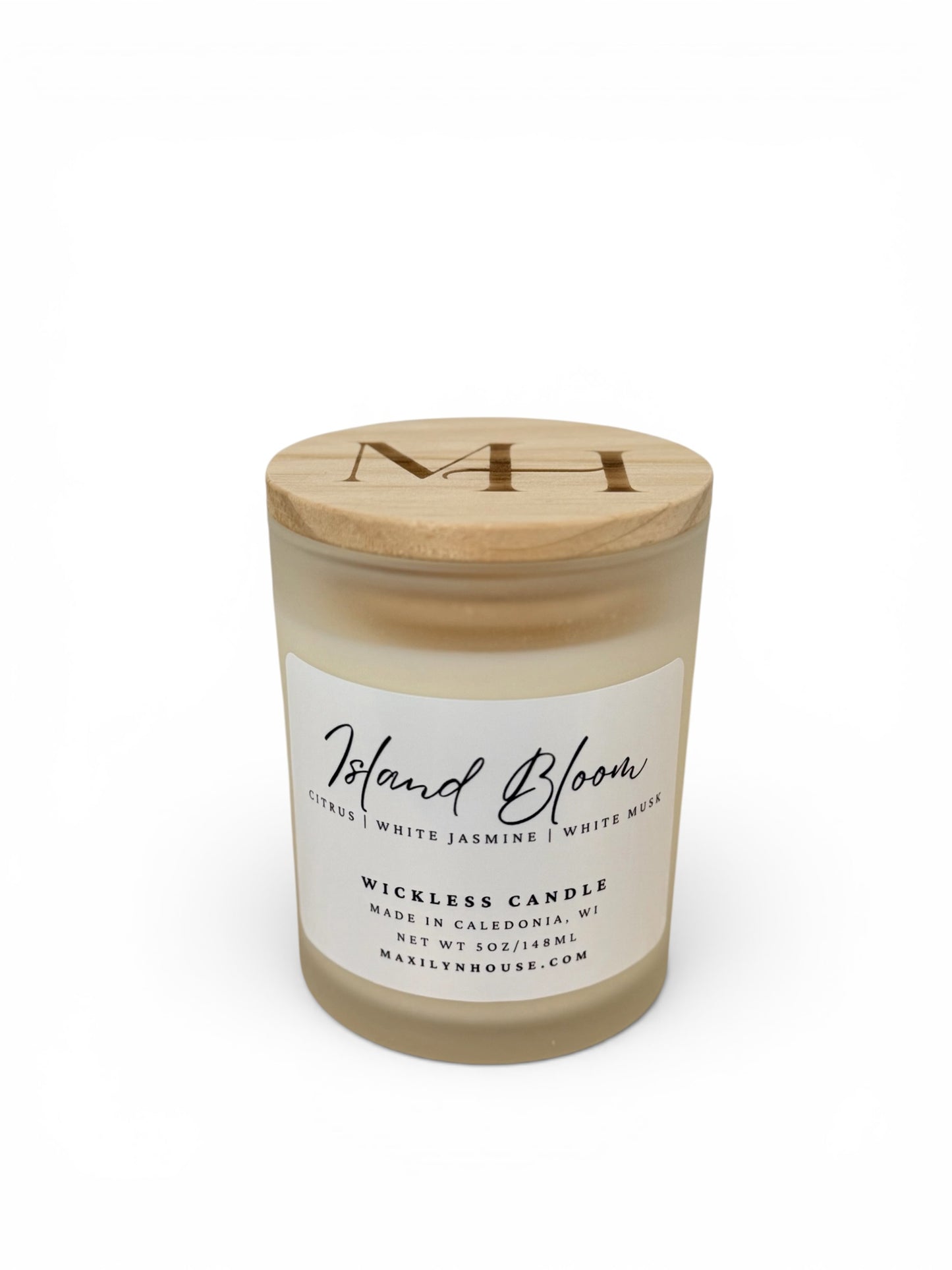 Island Bloom 5oz Wickless Soy Candle