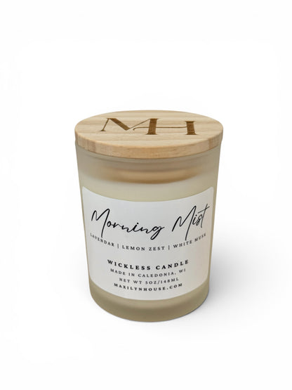 Morning Mist 5oz Wickless Soy Candle