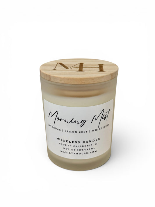 Morning Mist 5oz Wickless Soy Candle