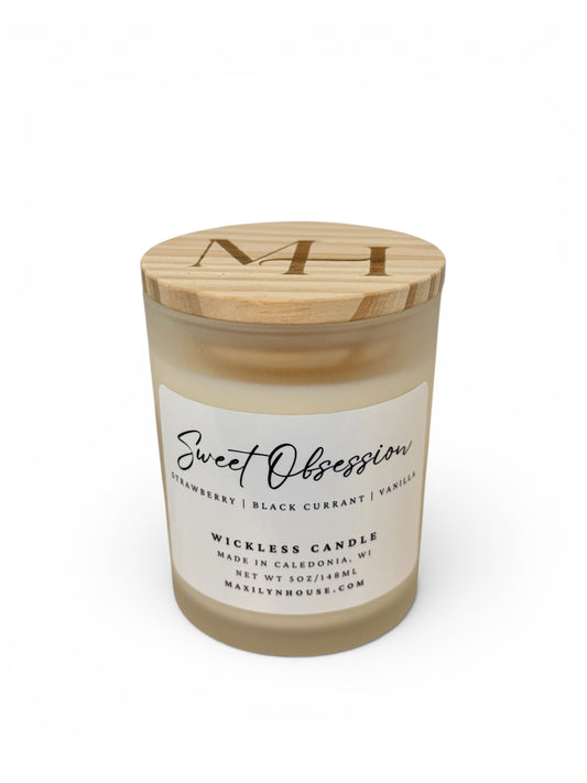 Sweet Obsession 5oz Wickless Soy Candle