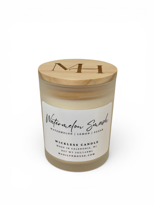 Watermelon Smash 5oz Wickless Soy Candle