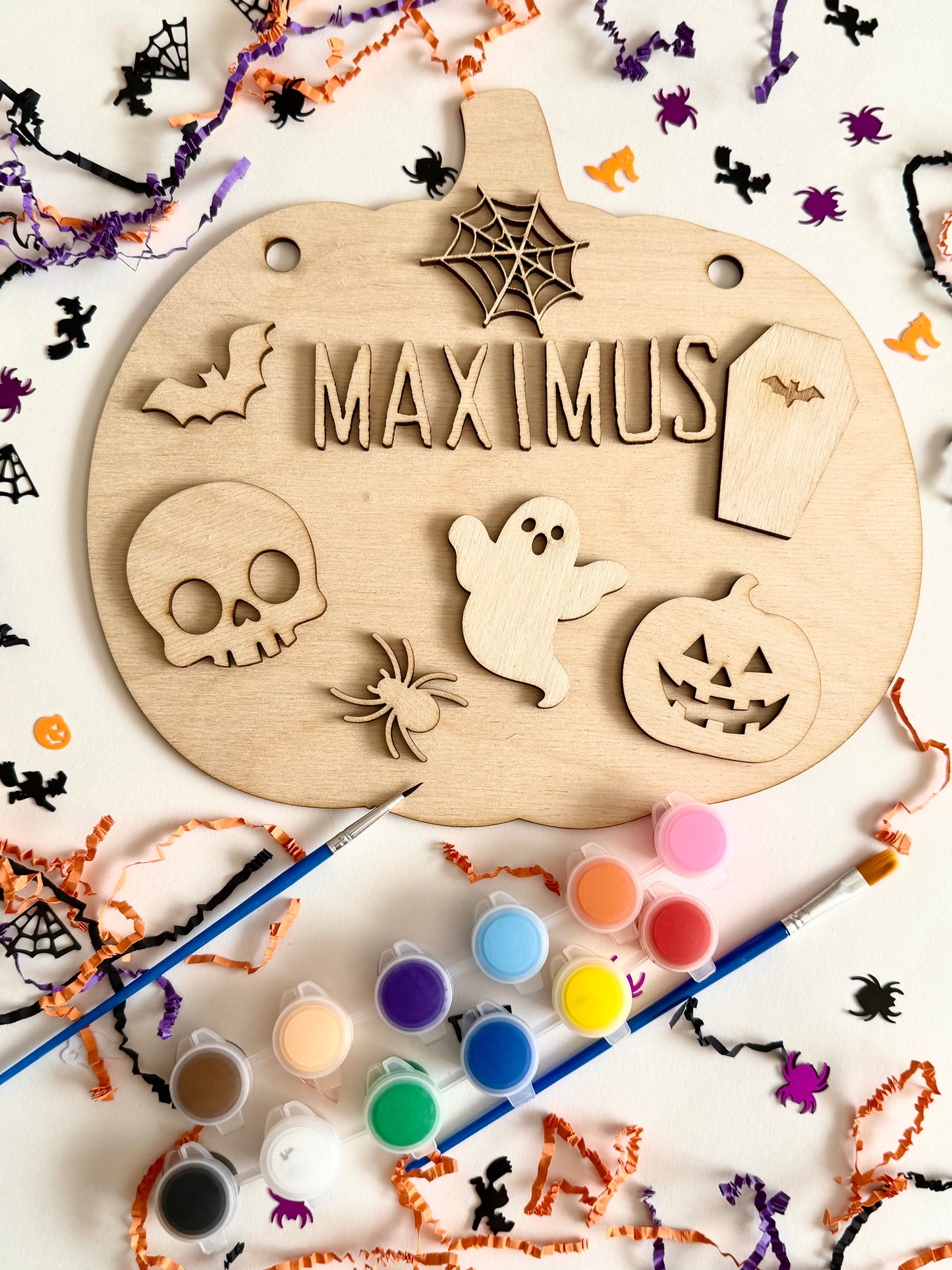 Custom Pumpkin Sign Kit - Monster Mash Preorder