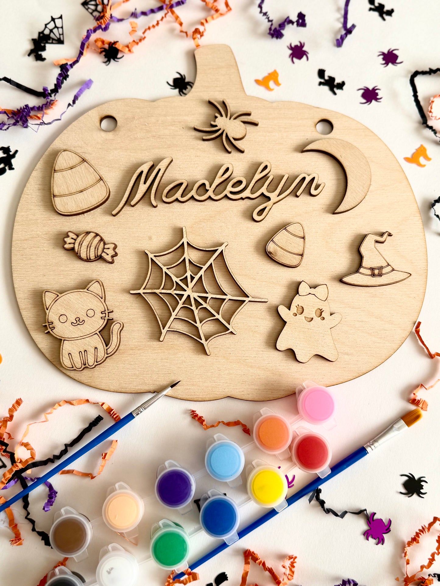 Custom Pumpkin Sign Kit - Monster Mash Preorder