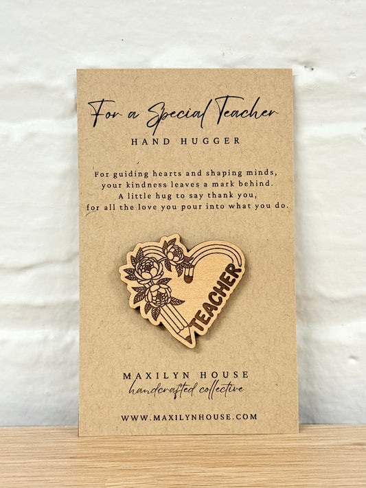 Teacher Pocket Hug – Appreciation Gift Pocket Hug