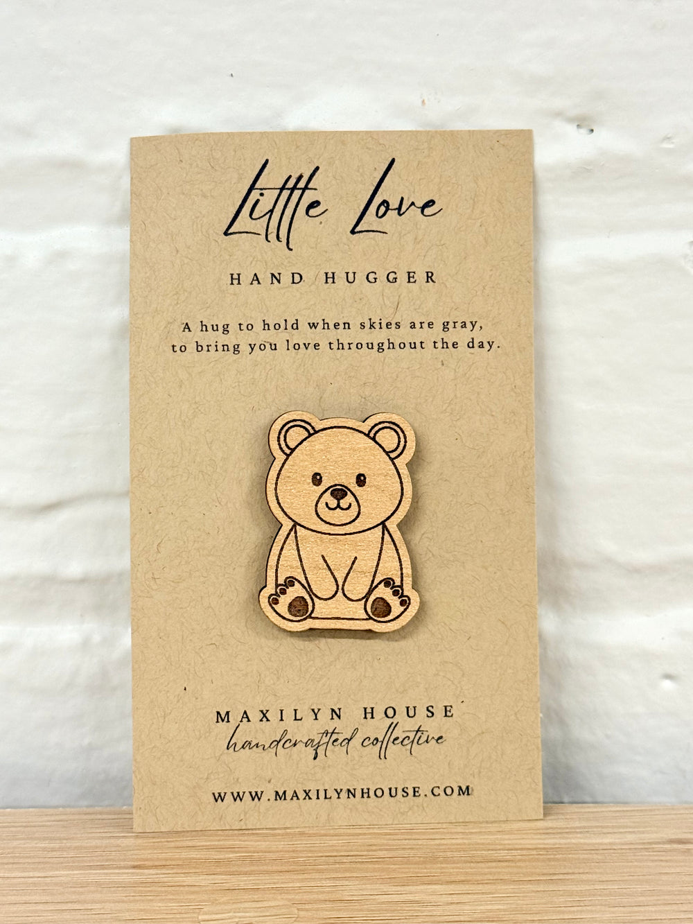 Bear Pocket Hug – Small Comfort Gift & Pocket Token
