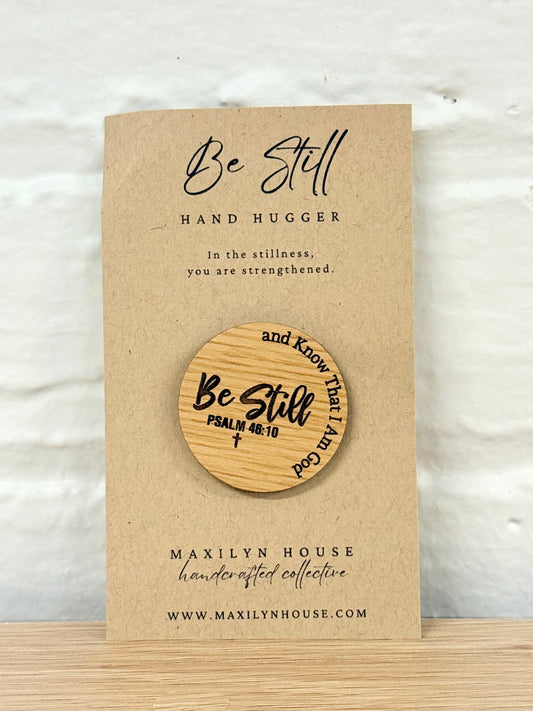 "Be Still and Know That I am God" – Comfort Token & Spiritual Gift