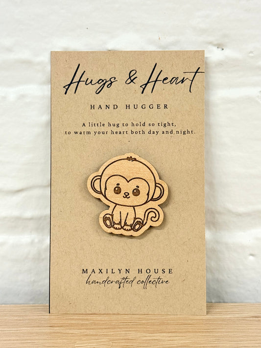 Monkey Pocket Hug – Small Comfort Gift & Pocket Token