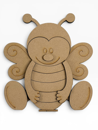 Layered Bee Shelf Sitter Creative Kit