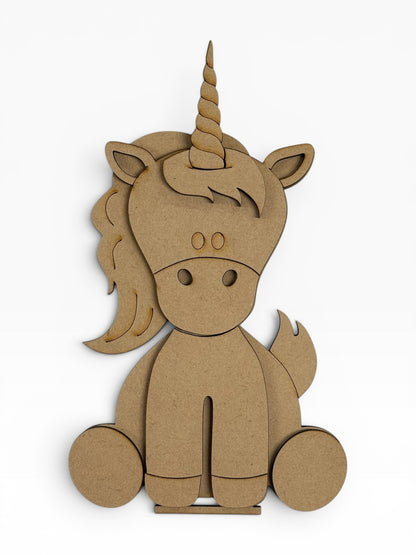 Layered Unicorn Shelf Sitter Creative Kit